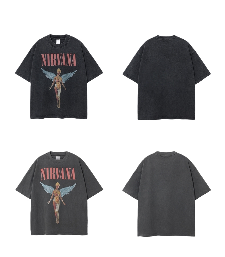 Vintage Washed Rock Band T-Shirt | Acid Wash Graphic Tee