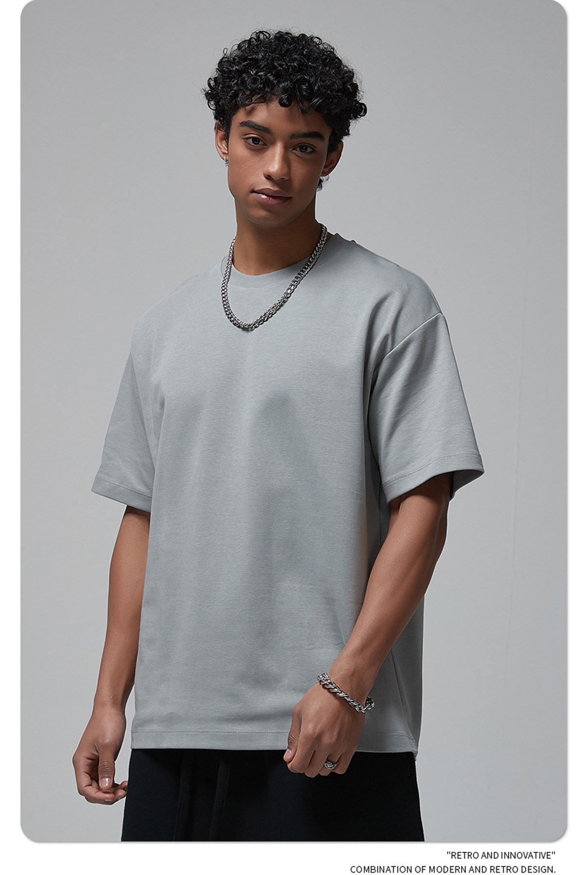 Ice-Feel Tech T-Shirt 230G - High-Density Fine Knit Tee