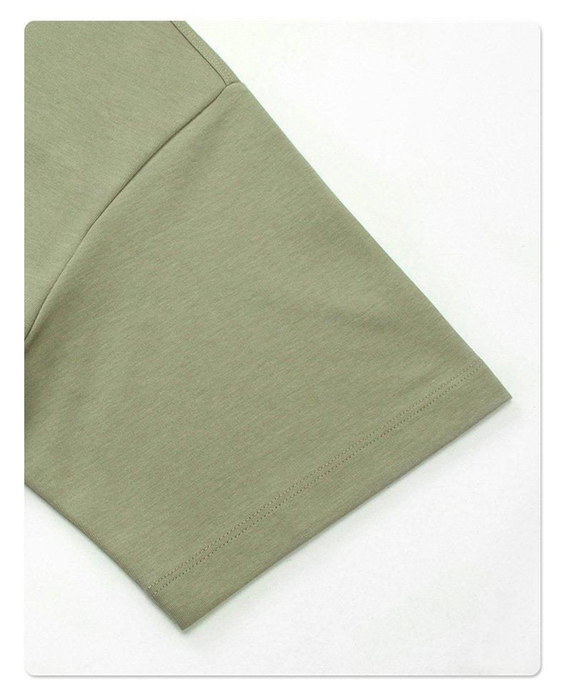 Ice-Feel Tech T-Shirt 230G - High-Density Fine Knit Tee