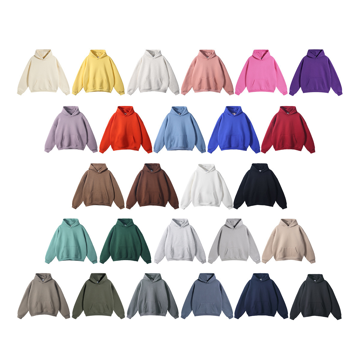 350gsm Heavyweight Oversized Fleece Hoodie