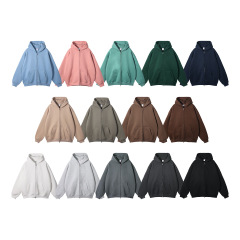 Heavyweight Fleece 350G Two-Way Zip Hoodie