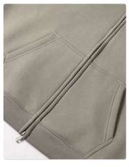 Heavyweight Fleece 350G Two-Way Zip Hoodie