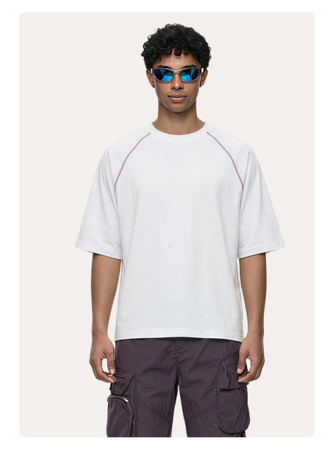 Premium Sorona® Cooling Sports Raglan T-Shirt | Contrast Stitching Outdoor Tech Tee