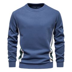 Premium Casual Slim Fit Crew Neck - Curved Panel Athletic Sweatshirt