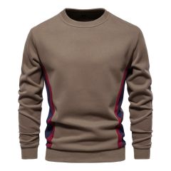 Premium Casual Slim Fit Crew Neck - Curved Panel Athletic Sweatshirt
