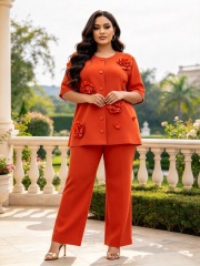 orange red