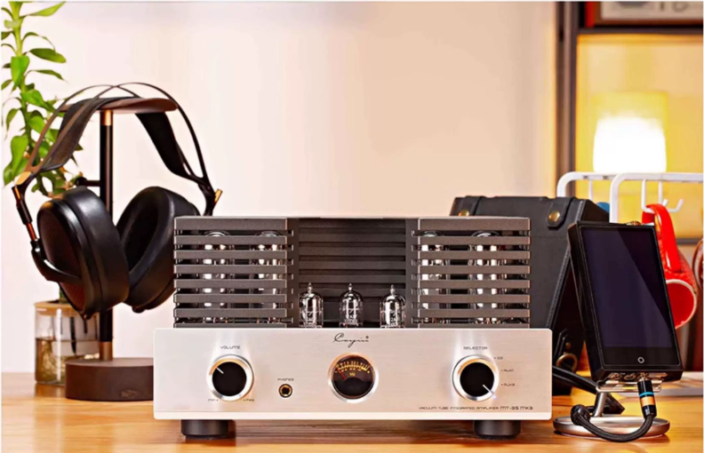NEW Cayin MT-35MK3 HiFi Electronic Tube Power Amplifier 36W+36W 4xEL34 Vacuum Tube Amplifier with VU Meter with/without Bluetooth5.1