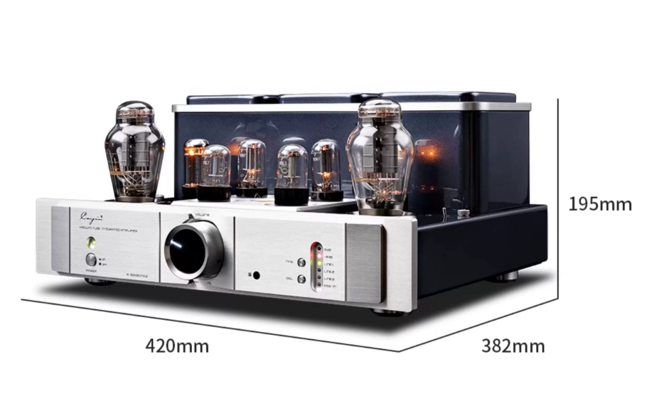 Cayin A-300bmk2 Vacuum Tube Amplifier Tube 300Bx2 Single-ended Class A Power Amplifier Pre-in Mono Amplifier 8W*2
