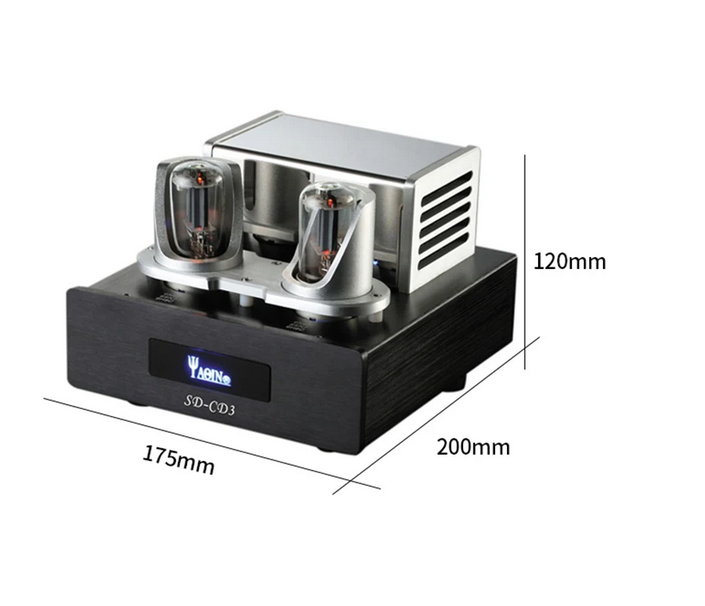YAQIN SD-CD3 CD Player Vacuum Tube Signal Sound Effect upgrade Hi-End Buffer Processor SD CD3