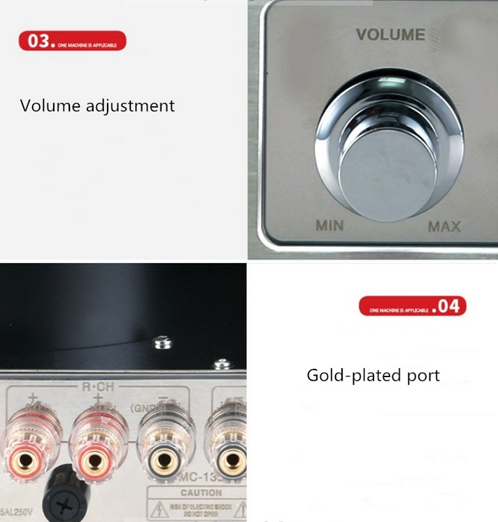 YAQIN MC-13S Integrated Hifi Stereo EL34 Vacuum Tube Push-pull Amplifier Output Power 40 Watt *2 MC13S