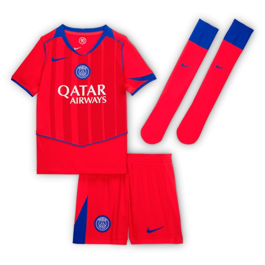 Maillot Kit Enfant PSG Third 2025 2026 Dembélé