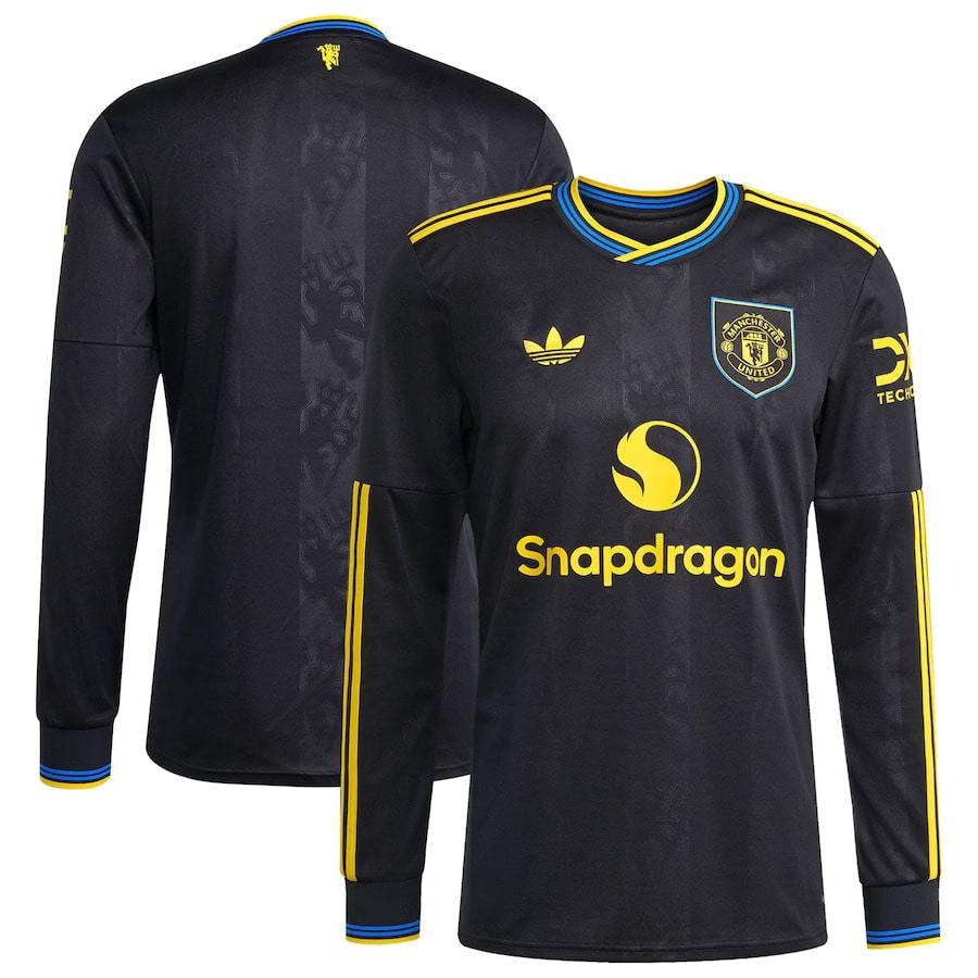 Maillot Manchester United Third 2025 2026 Manches Longues