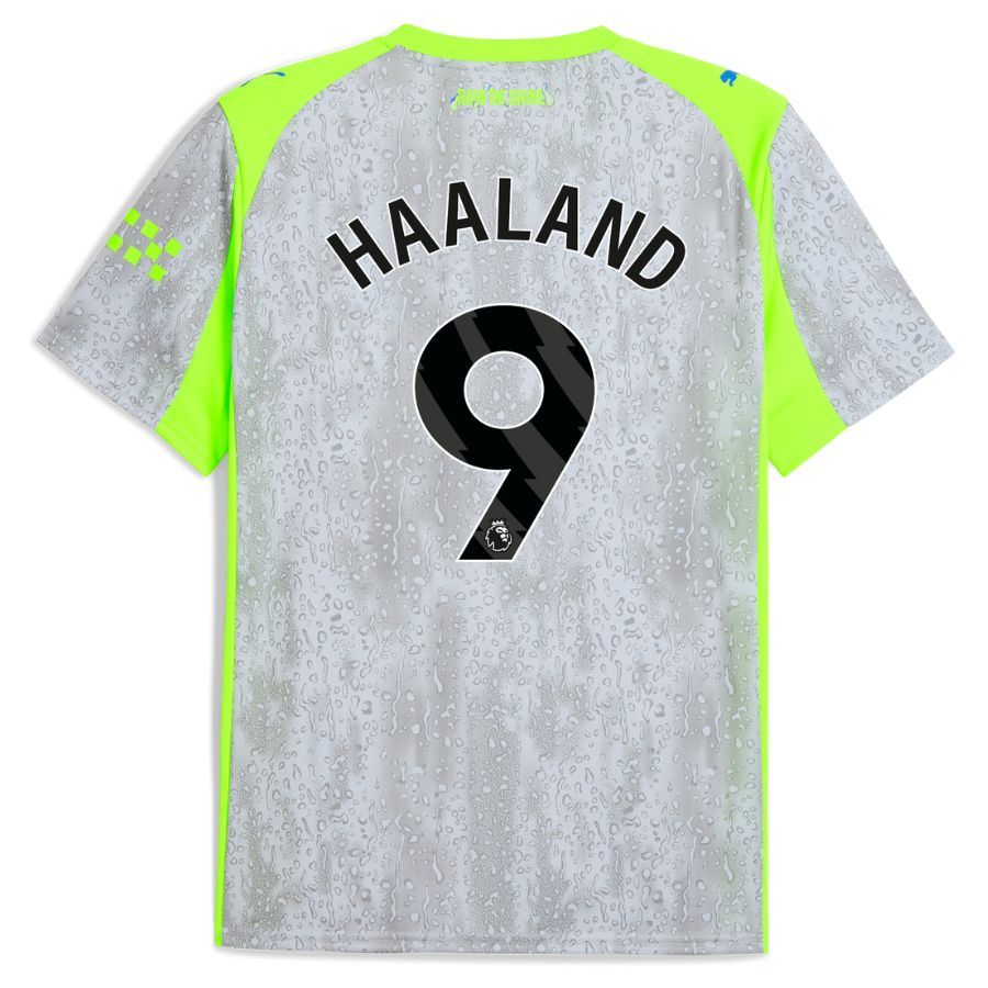 Maillot Kit Enfant Manchester City Third 2025 2026 Haaland