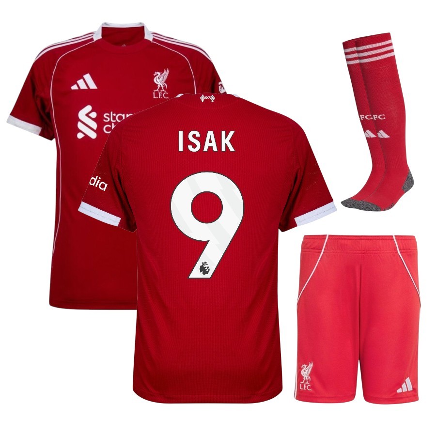 Maillot Kit Enfant Liverpool Domicile 2025 2026 Isak