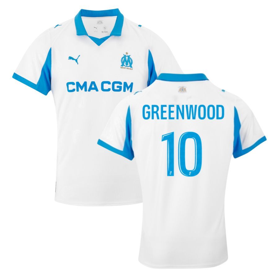 Maillot OM Domicile 2025 2026 Greenwood