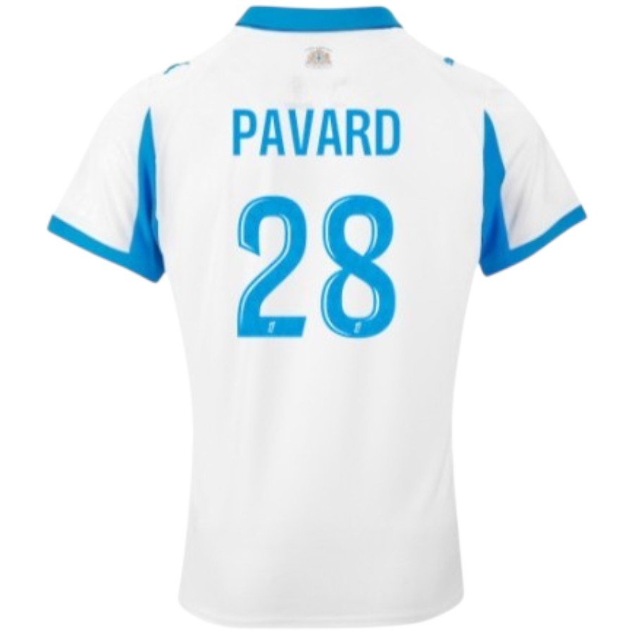 Maillot Kit Enfant OM Domicile 2025 2026 Pavard
