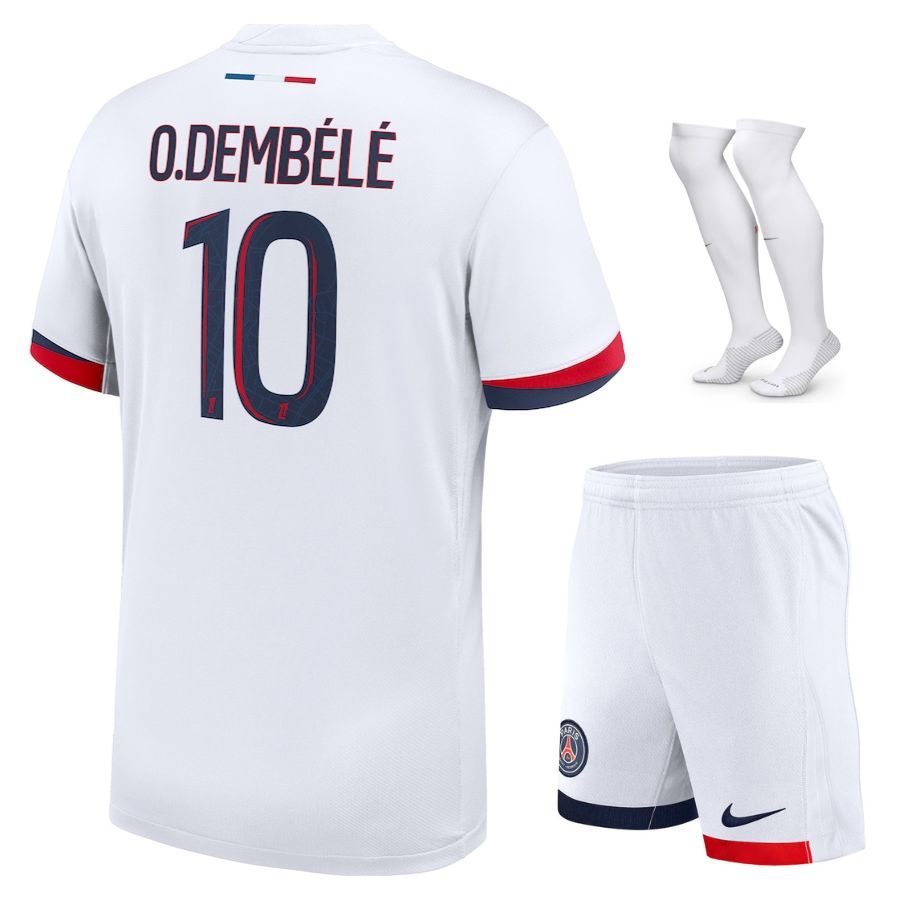 Maillot Kit Enfant PSG Exterieur 2025 2026 Dembele