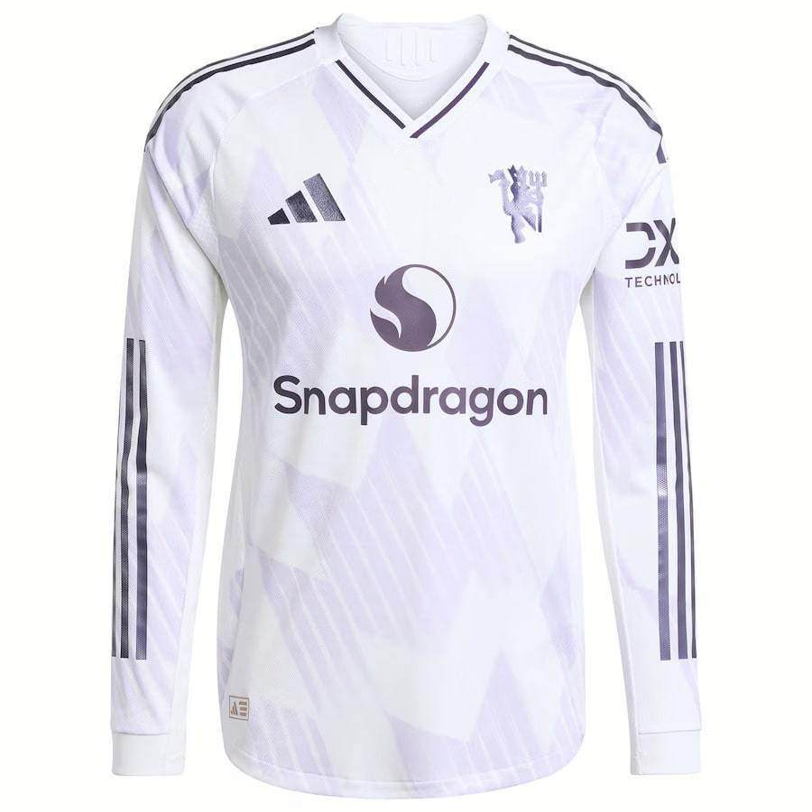 Maillot Manchester United Exterieur 2025 2026 Manches Longues