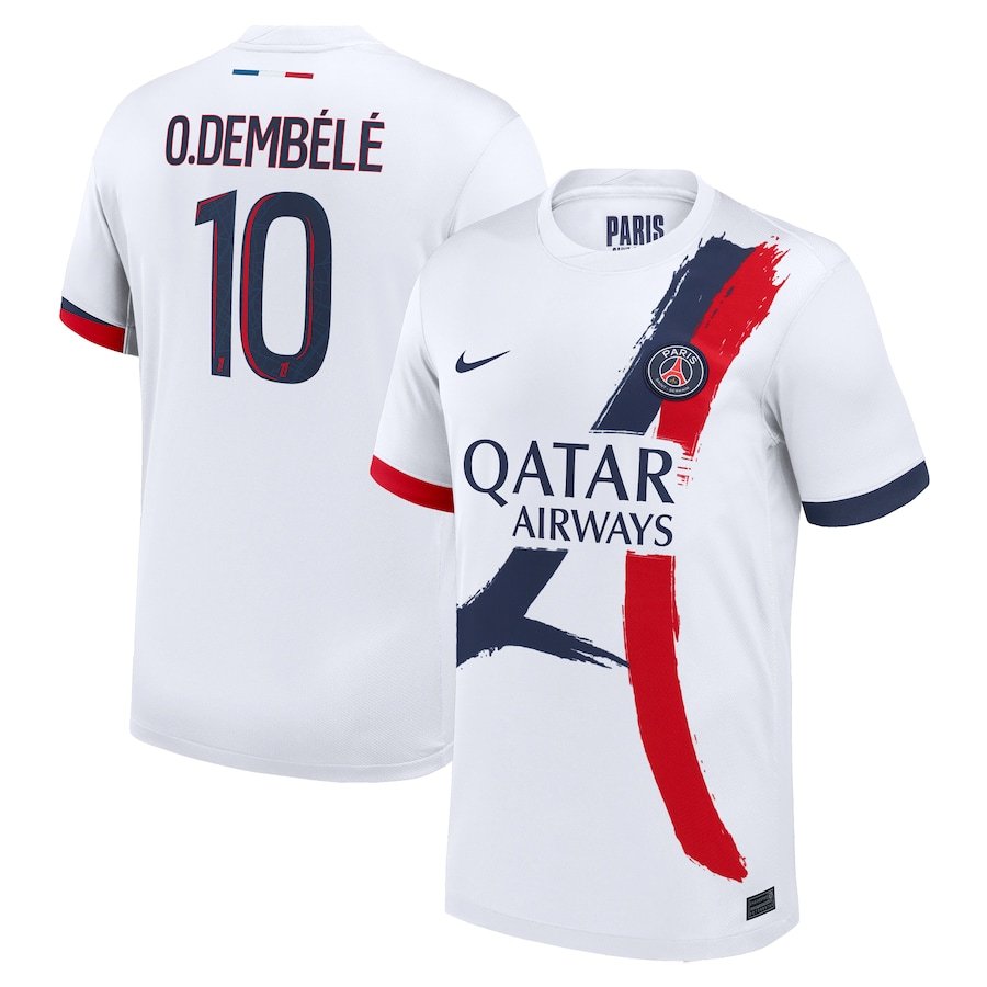 Maillot PSG Exterieur 2025 2026 Dembele