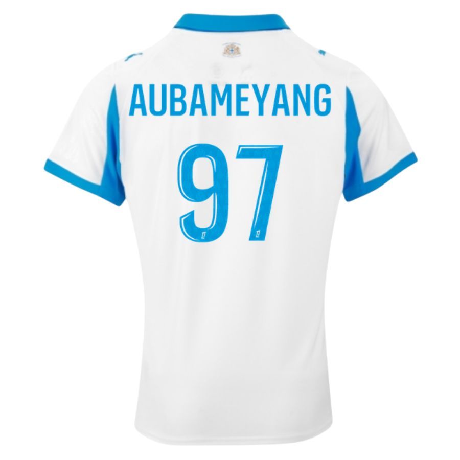 Maillot Kit Enfant OM Domicile 2025 2026 Aubameyang