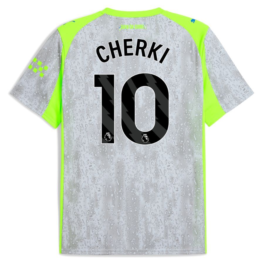 Maillot Kit Enfant Manchester City Third 2025 2026 Cherki