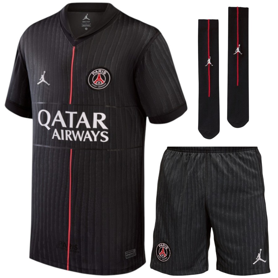 Maillot Kit Enfant PSG Jordan Fourth 2025 2026