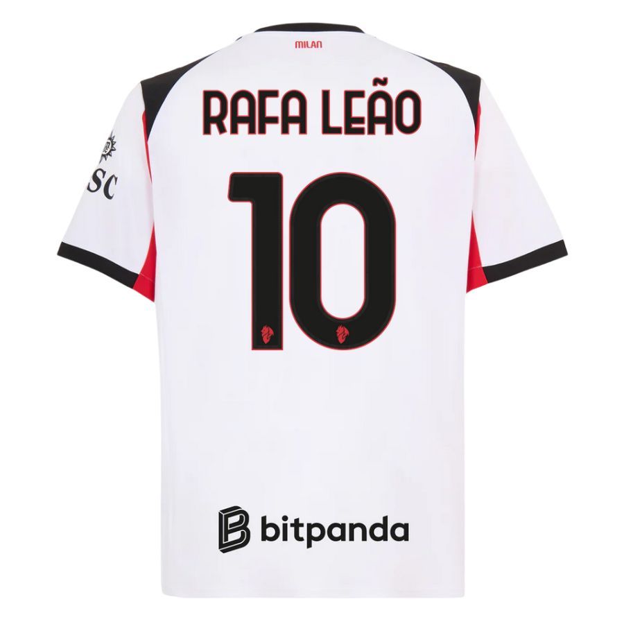 Maillot Kit Enfant Milan AC Exterieur 2025 2026 Rafa Leao
