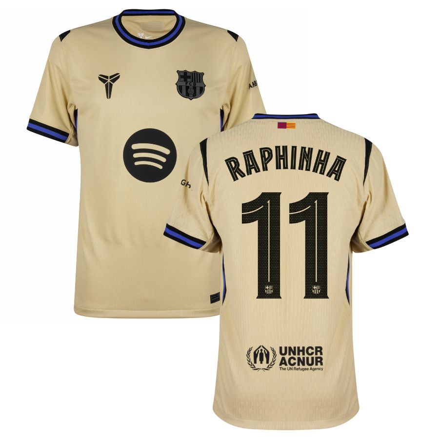 Maillot Enfant Barca Exterieur 2025 2026 Raphinha