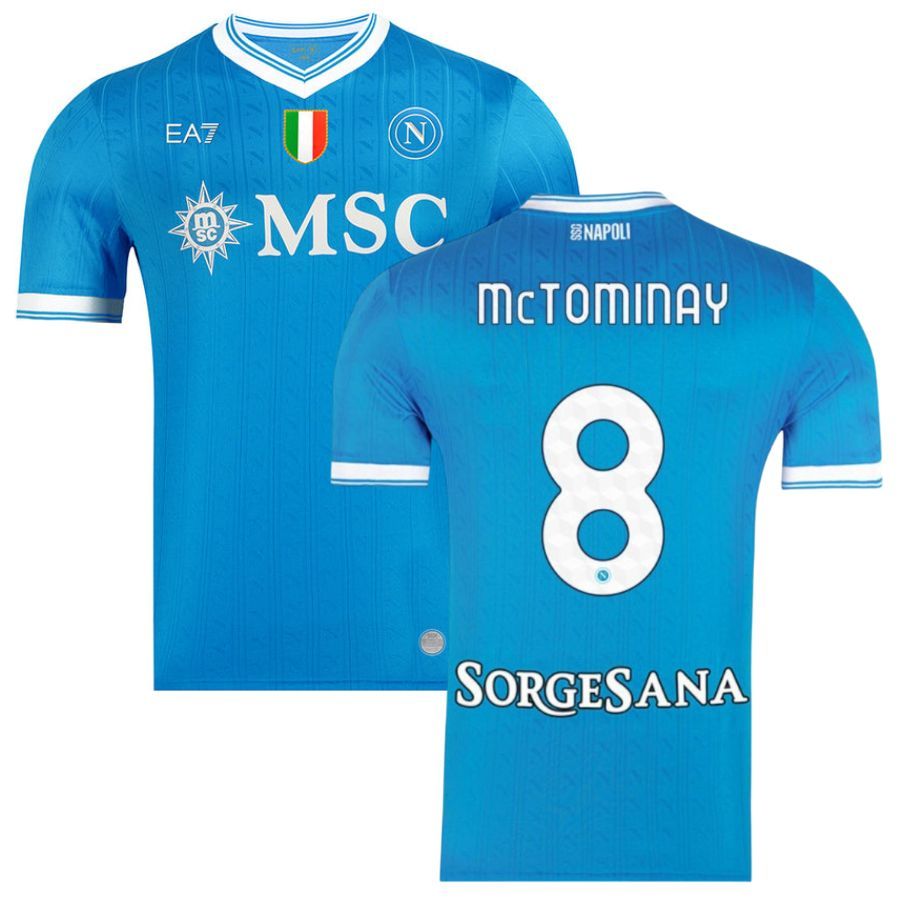 Maillot Naples Domicile 2025 2026 Mc Tominay