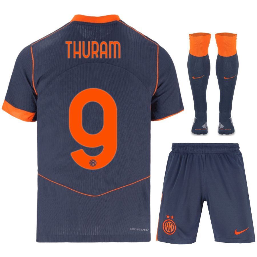 Maillot Kit Enfant Inter Milan Third 2025 2026 Thuram