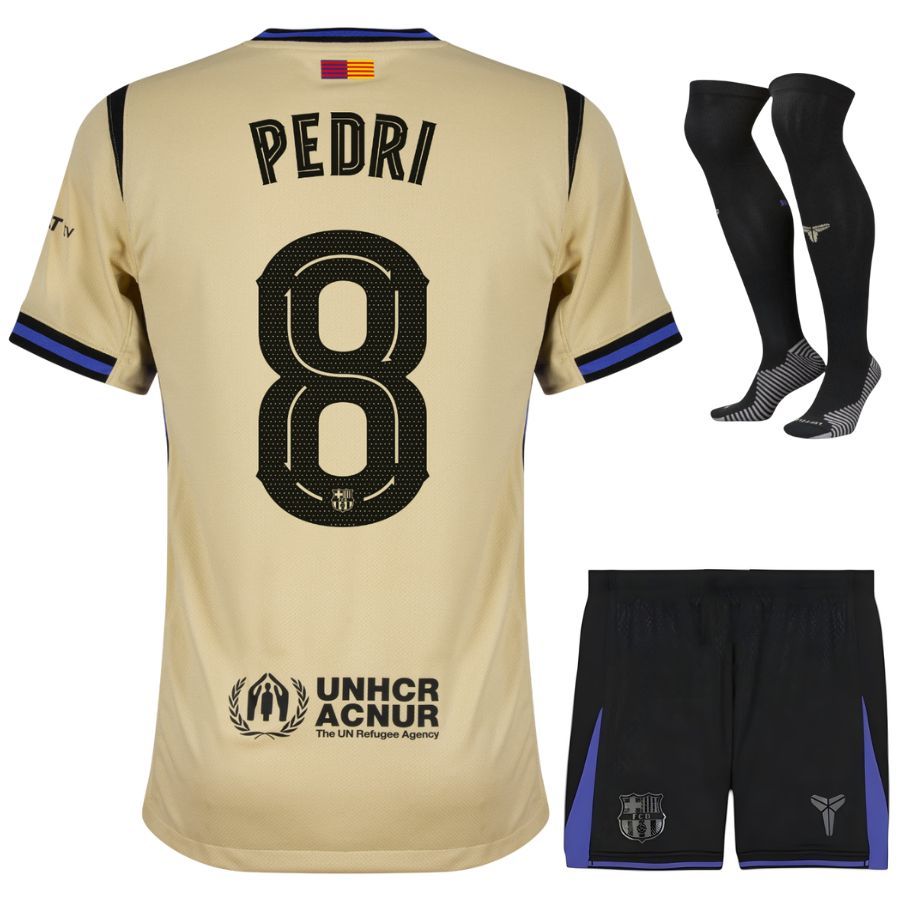 Maillot Kit Enfant Barca Exterieur 2025 2026 Pedri