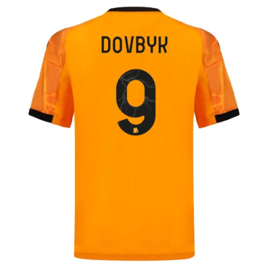 Maillot Kit Enfant AS Roma Exterieur 2025 2026 Dovbyk