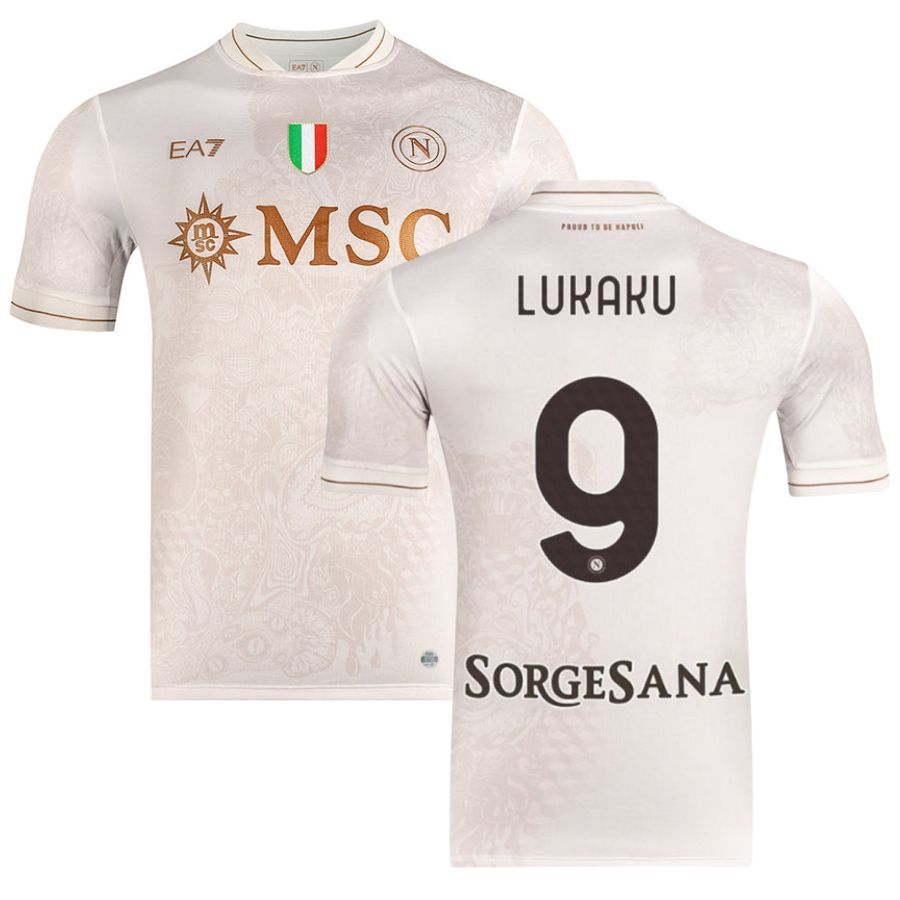 Maillot Naples Exterieur 2025 2026 Lukaku