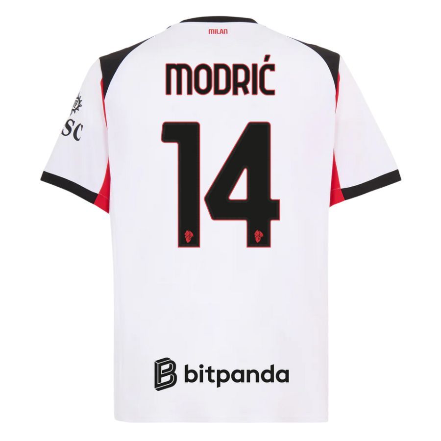 Maillot Kit Enfant Milan AC Exterieur 2025 2026 Modric
