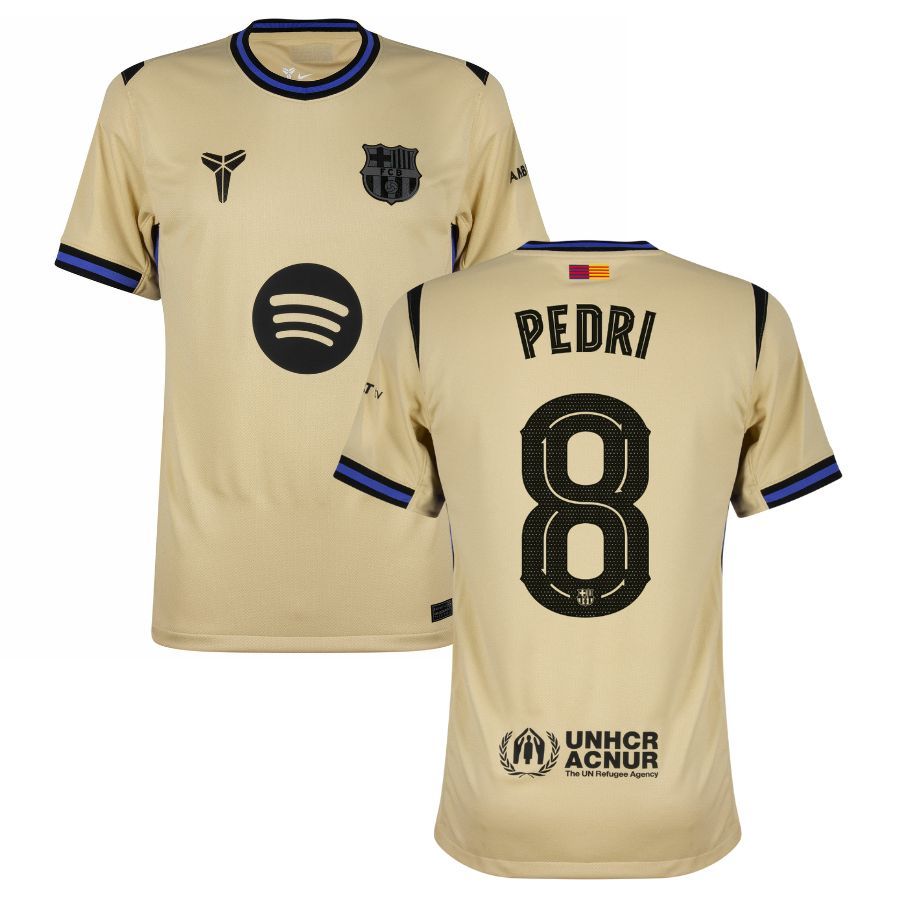 Maillot Enfant Barca Exterieur 2025 2026 Pedri