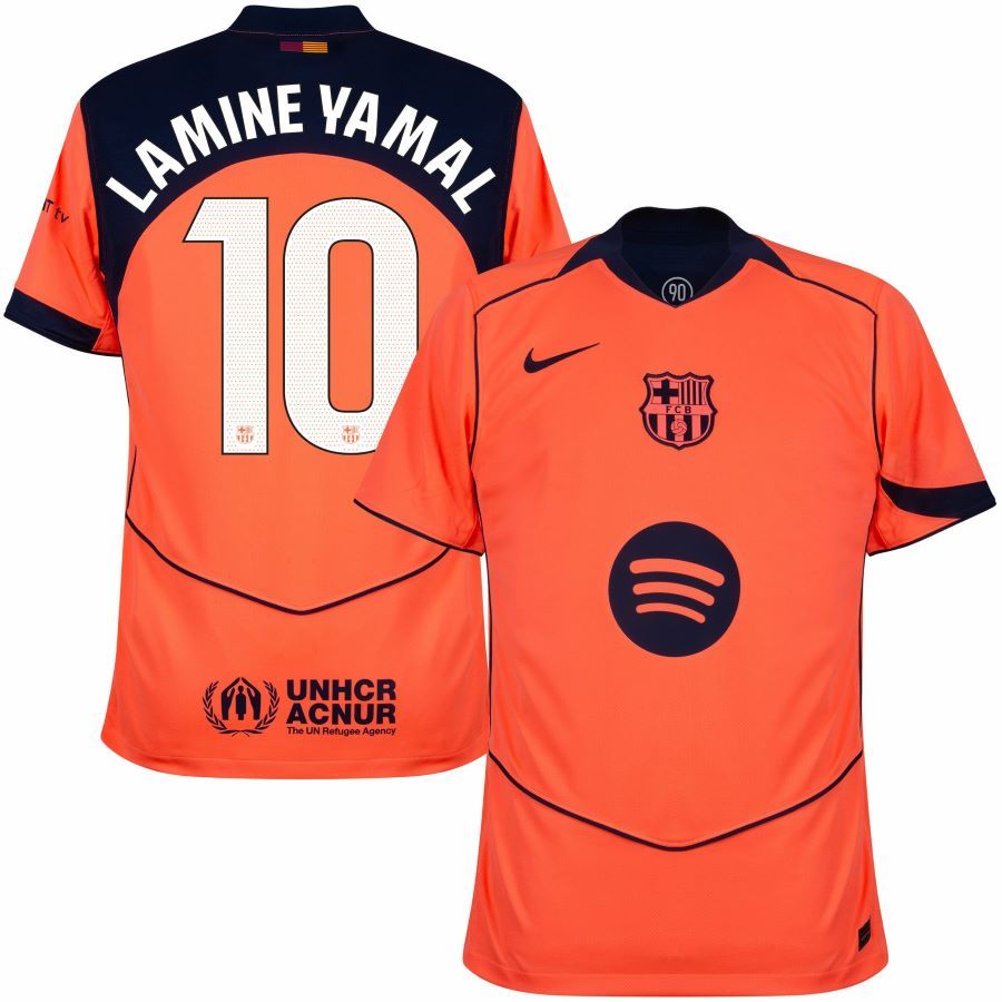 Maillot Barca Third 2025 2026 Lamine Yamal La Liga
