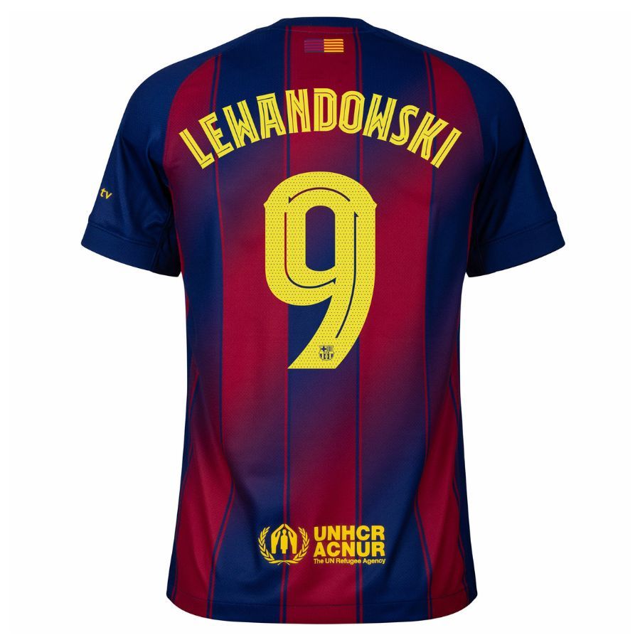 Maillot Enfant Barca Domicile 2025 2026 Lewandowski