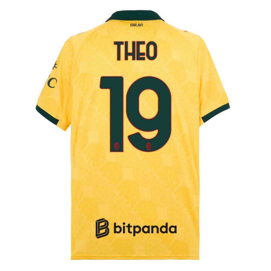Maillot Kit Enfant Milan AC Third 2025 2026 Theo