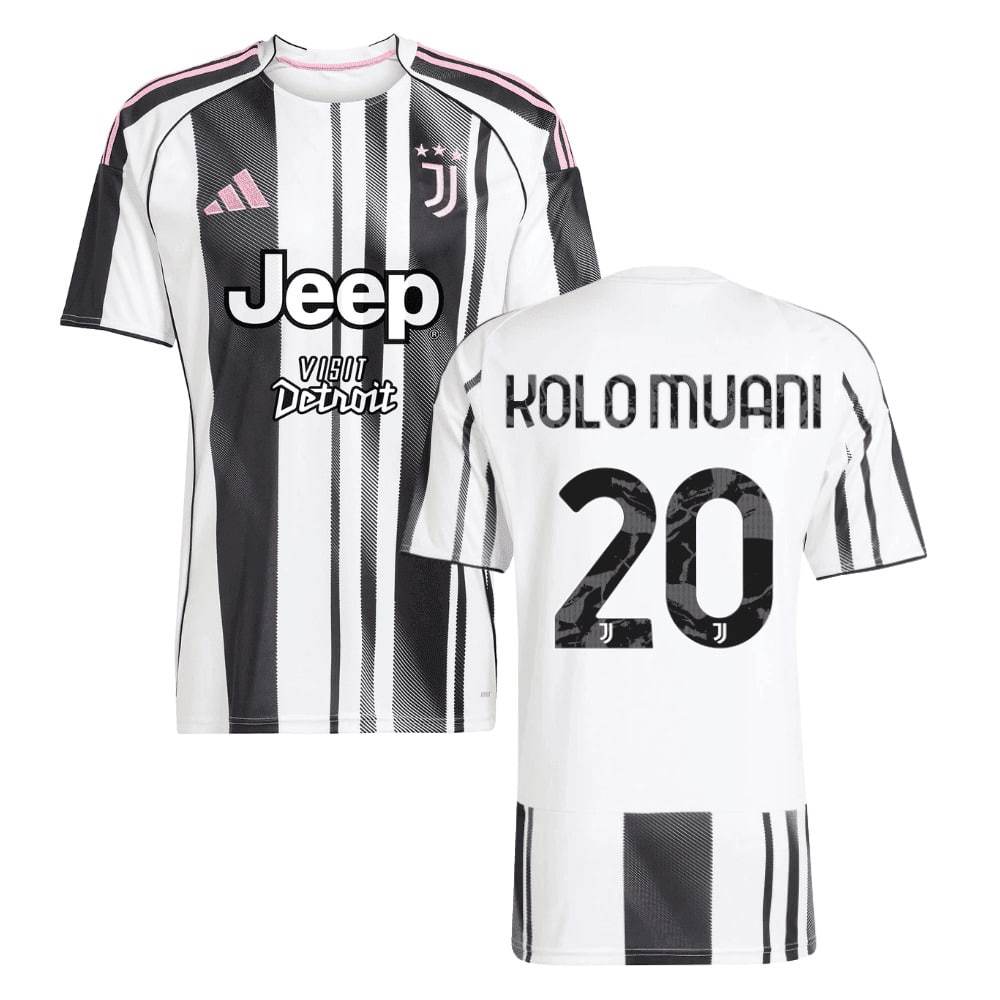 Maillot Juventus Domicile 2025 2026 Kolo Muani