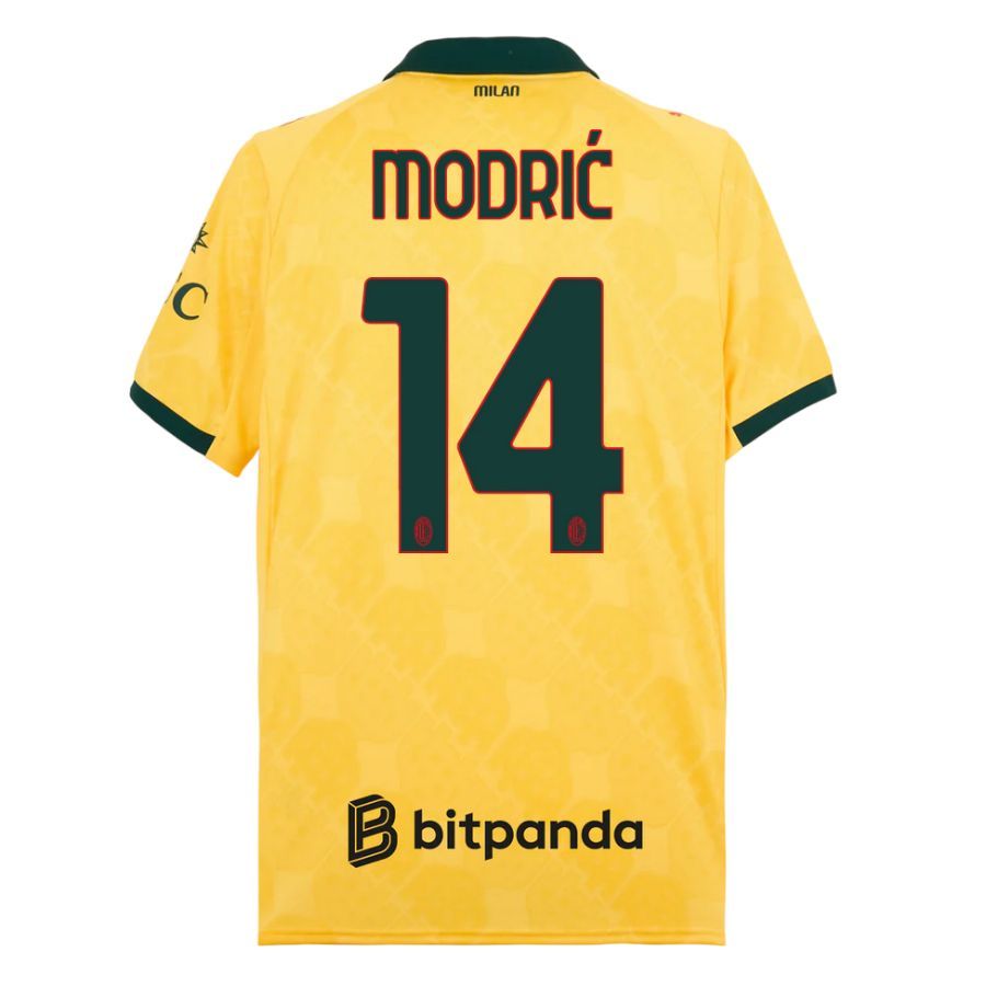 Maillot Kit Enfant Milan AC Third 2025 2026 Modric