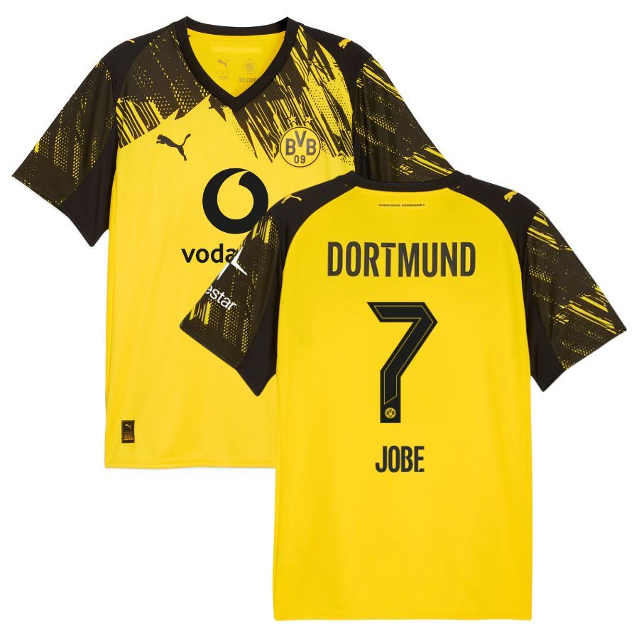 Maillot BVB Dortmund Domicile 2025 2026 Jobe