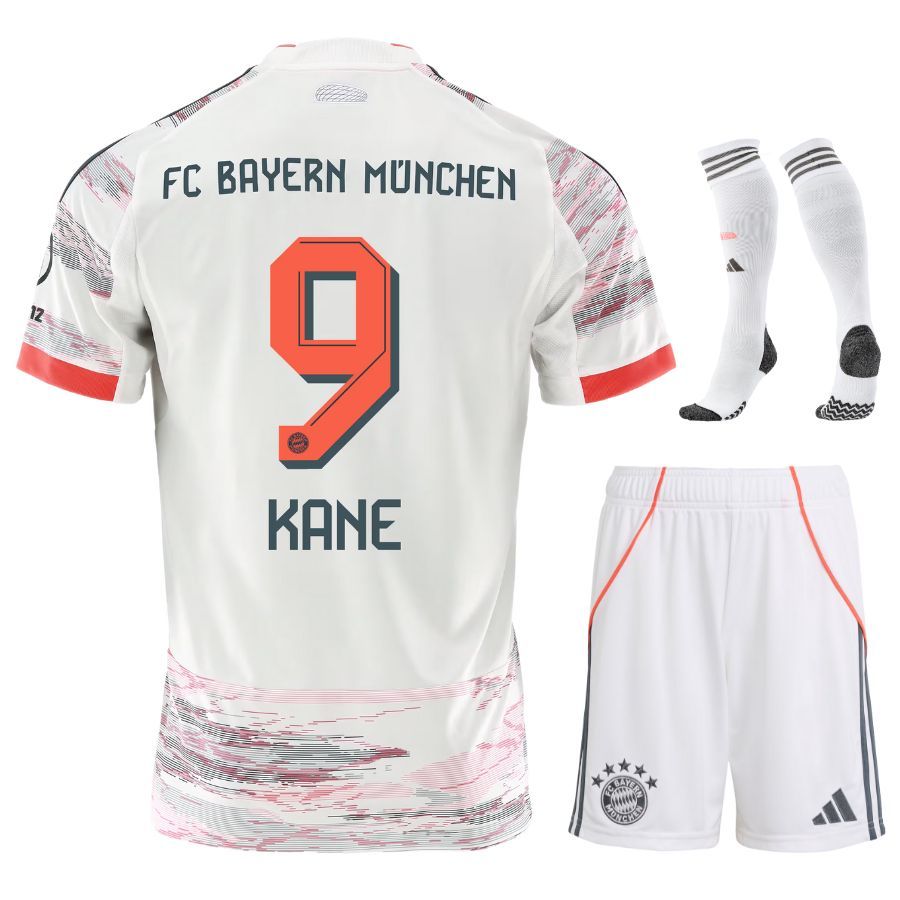 Maillot Kit Enfant Bayern Munich Exterieur 2025 2026 Kane
