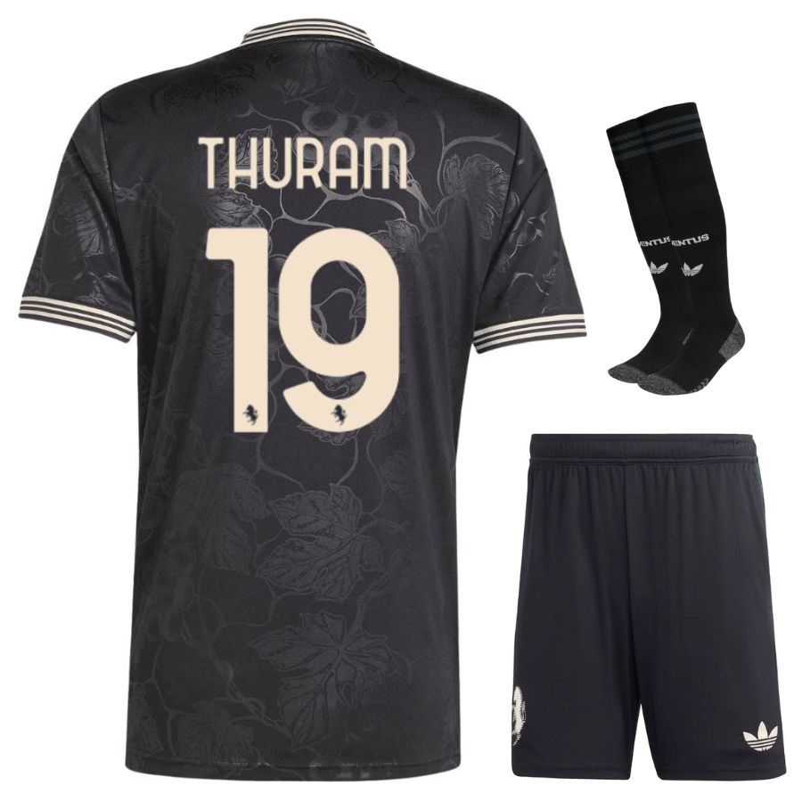 Maillot Kit Enfant Juventus Third 2025 2026 Thuram