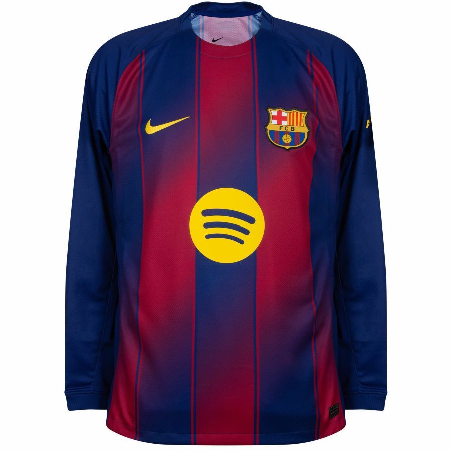 Maillot Barca Domicile 2025 2026 Lamine Yamal Manches Longues