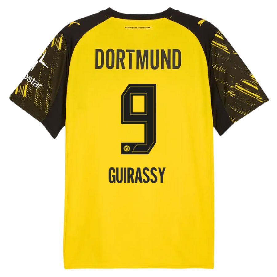 Maillot Kit Enfant BVB Dortmund Domicile 2025 2026 Guirassy