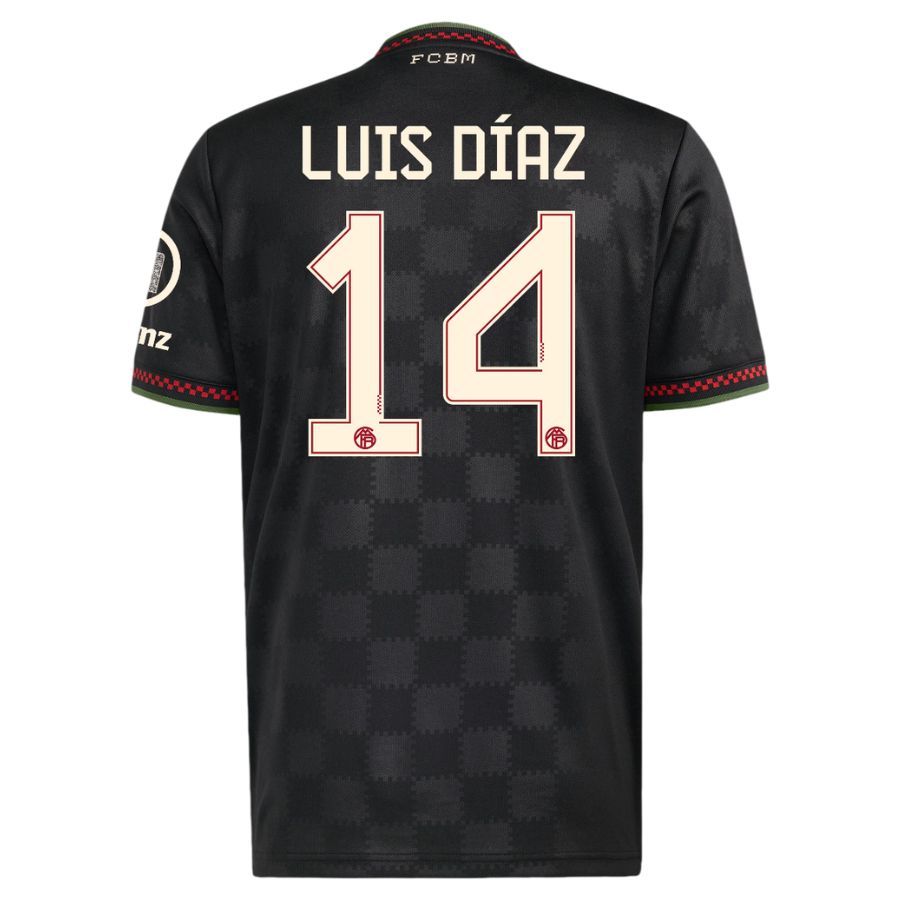 Maillot Bayern Munich Third 2025 2026 Luis Diaz