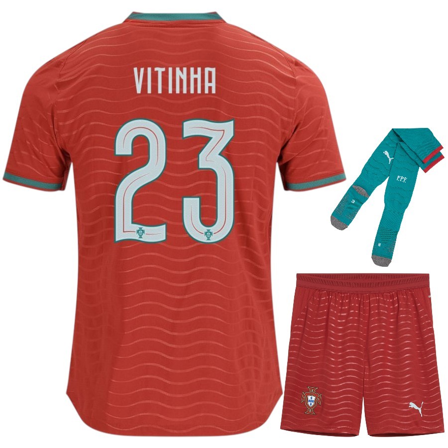 Maillot Kit Enfant Portugal Domicile 2026 2027 Vitinha