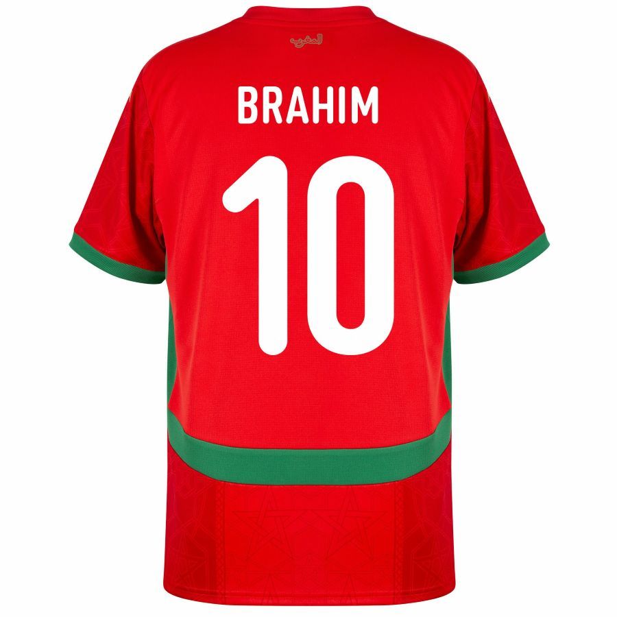 Maillot Kit Enfant Maroc Domicile 2026 2027  Brahim