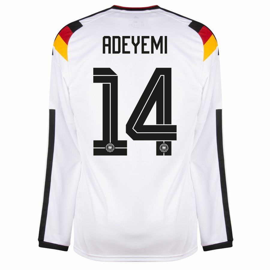 Maillot Allemagne Domicile 2026 2027 Adeyemi Manches Longues