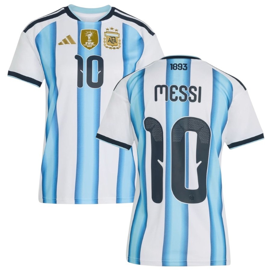 Maillot Argentine Domicile 2026 2027 Messi Femme